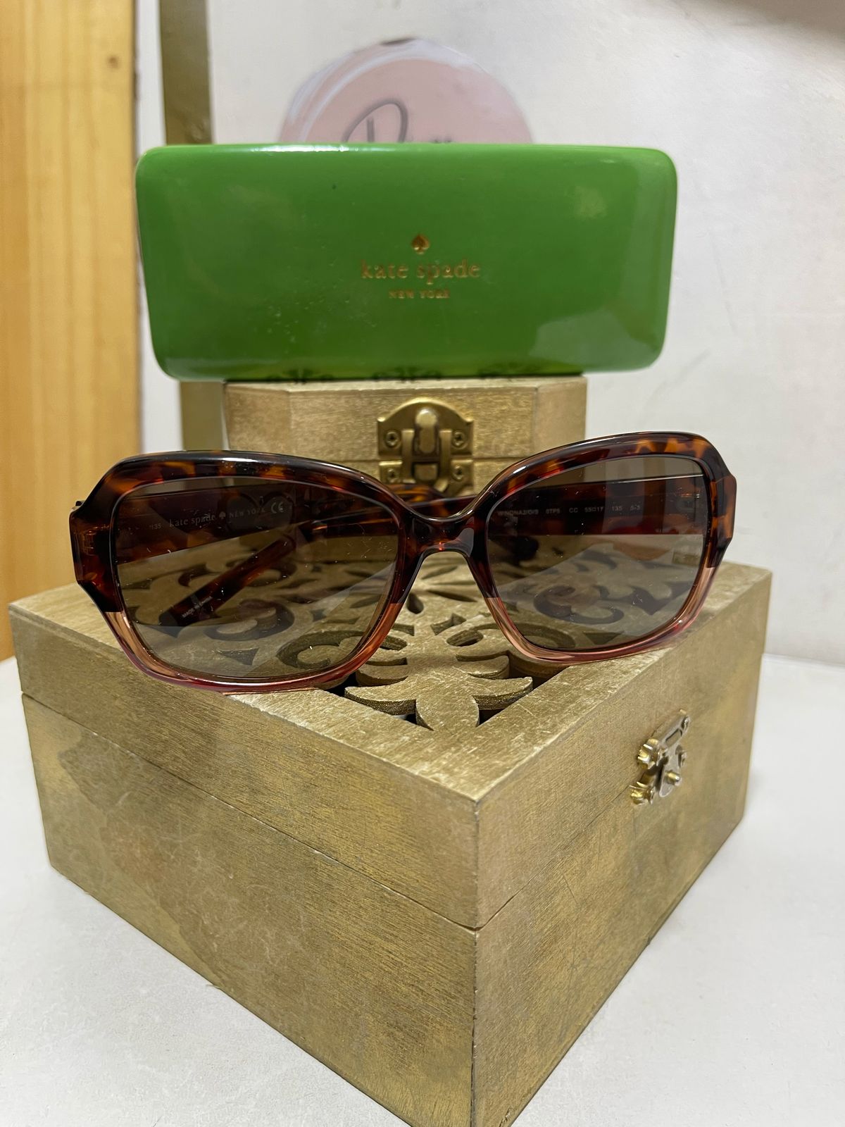 lentes de sol para muger café